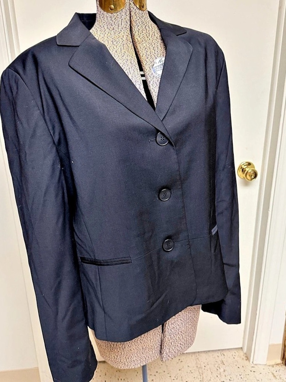 Talbots Women's Black Blazer Size 18 Like New